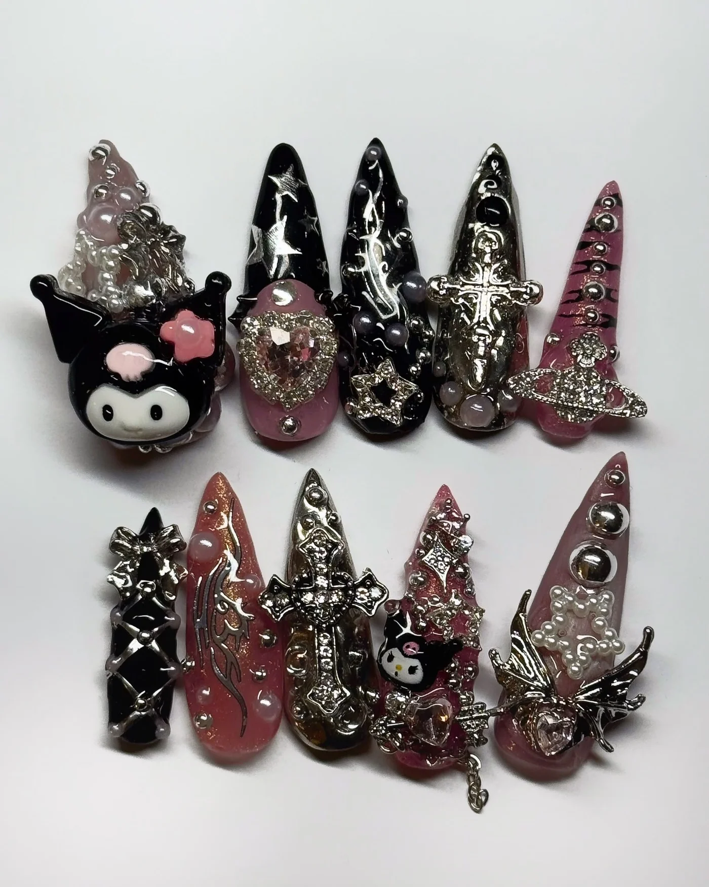 Studio Vitalesca press-on nail set